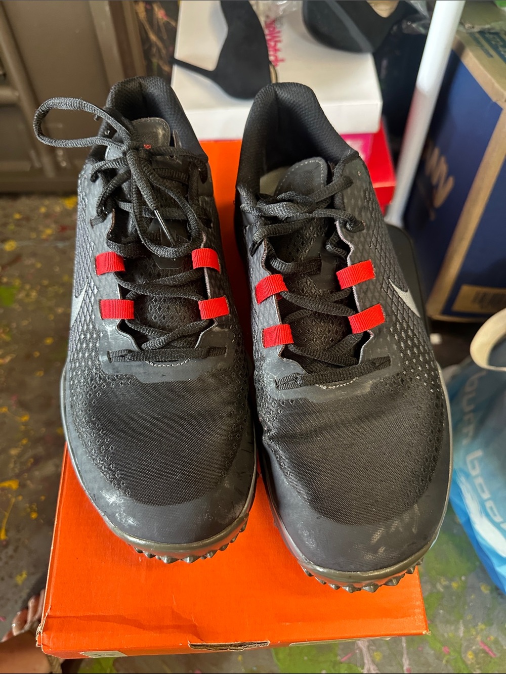Men's Black Nike Golf Shoes size 10
